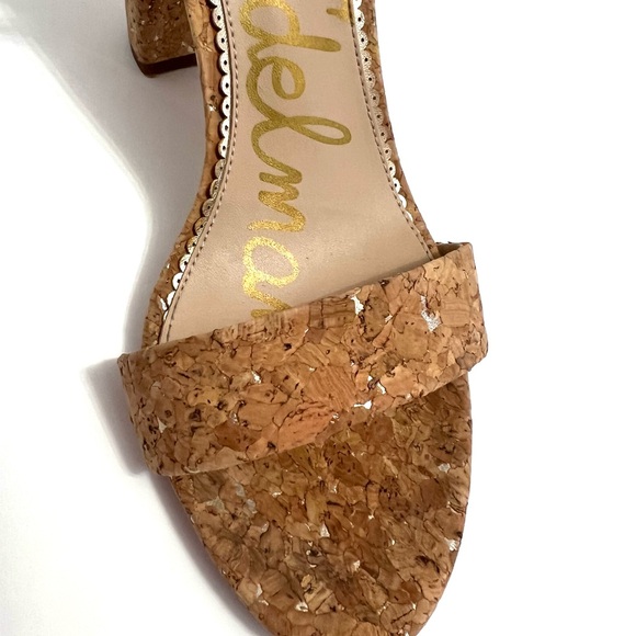 Sam Edelman Tan Cork Heels - Picture 4 of 8